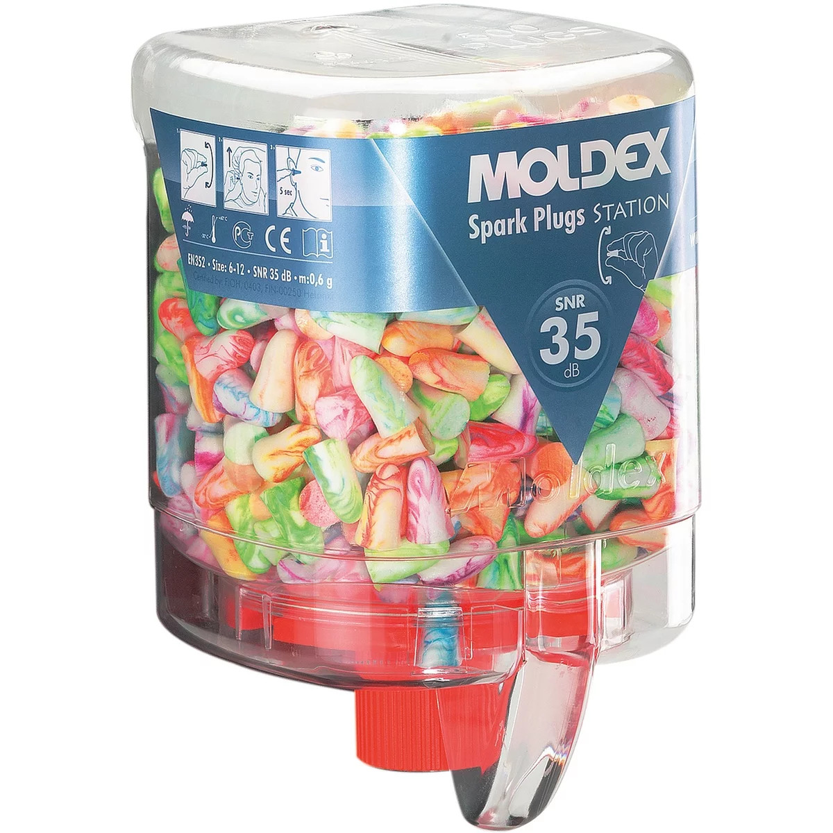 Bild von MOLDEX® Gehörschutzstöpsel 7825 im Spender 250 pa.