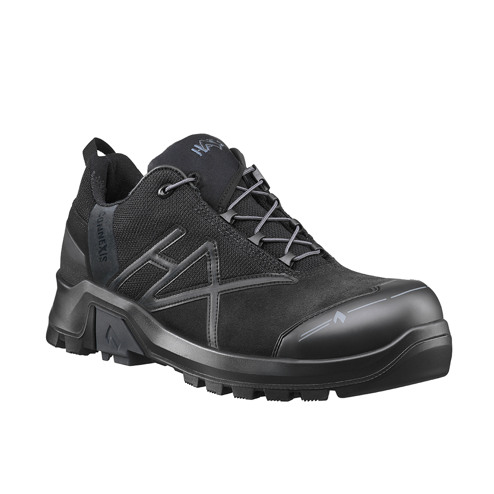 Bild von HAIX® CONNEXIS 631001 Safety+ GTX low/black-black Sicherheitshalbschuh S3 ESD mit GORE-TEX® Ausstattung und Faszienstimulation