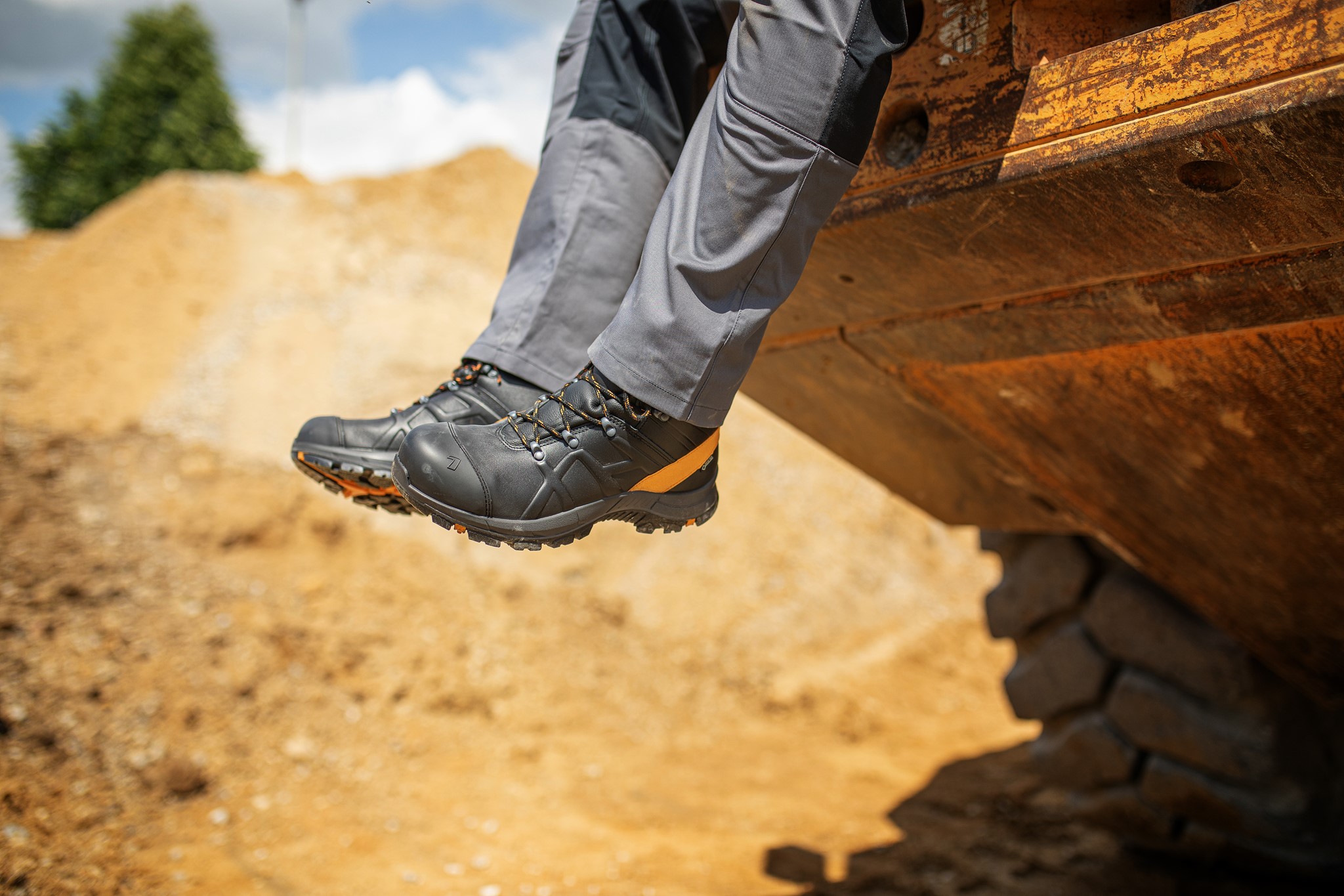 Haix black eagle safety 54 mid sales