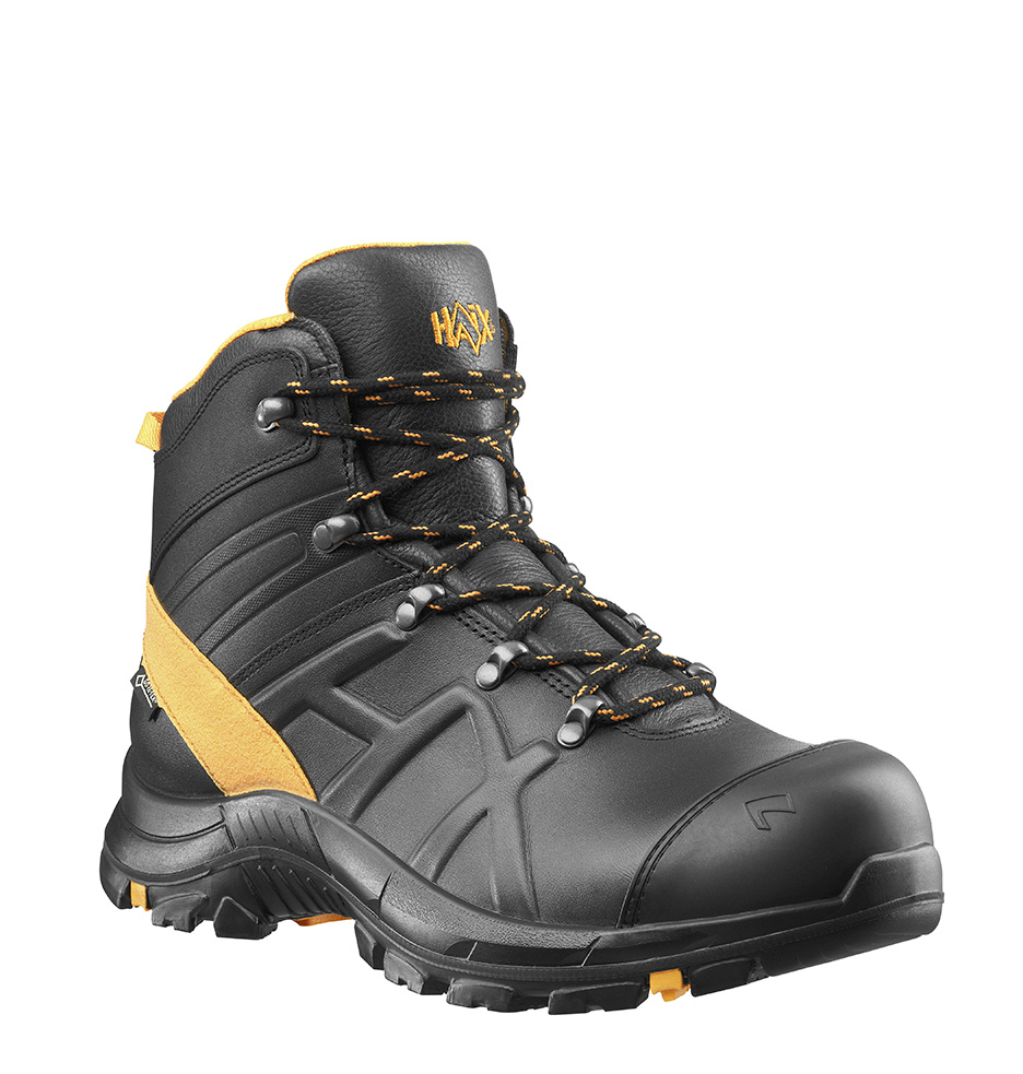 Bild von HAIX® Black Eagle Safety 54 mid/black-orange 610031, Sicherheitsstiefel S3 mit ESD und GORE-TEX® Ausstattung