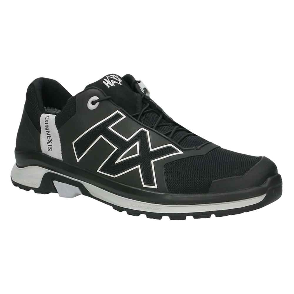 Bild von HAIX® CONNEXIS Go 2.0 GTX low black-silver, 360025 – Robuster Funktionsschuh mit GORE-TEX und innovativem Faszienkonzept