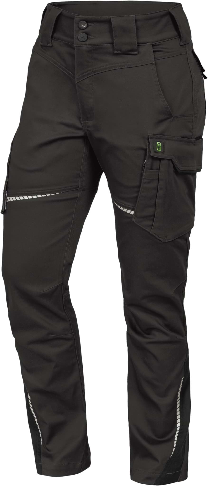 LEIBWÄCHTER FLXDHO Damen Stretch-Bundhose ohne Knietaschen