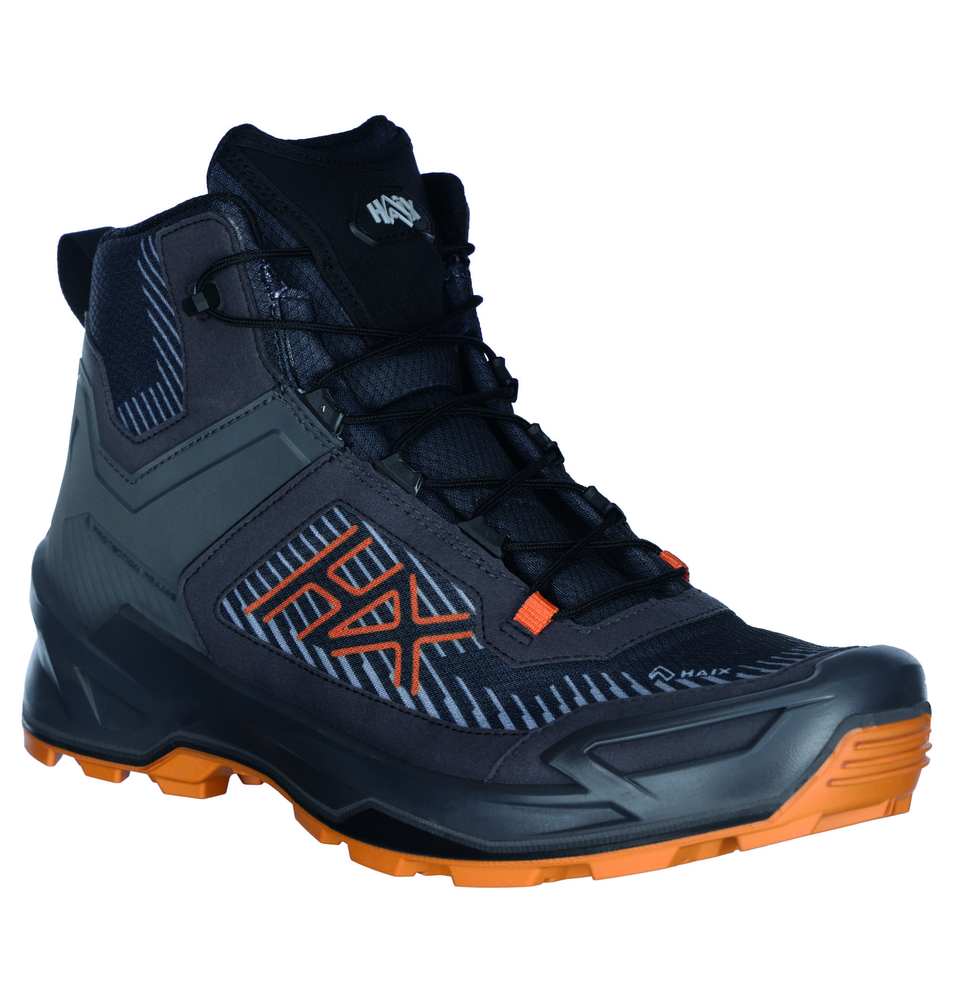 HAIX BLACK EAGLE EVO Adventure GTX mid graphite-orange