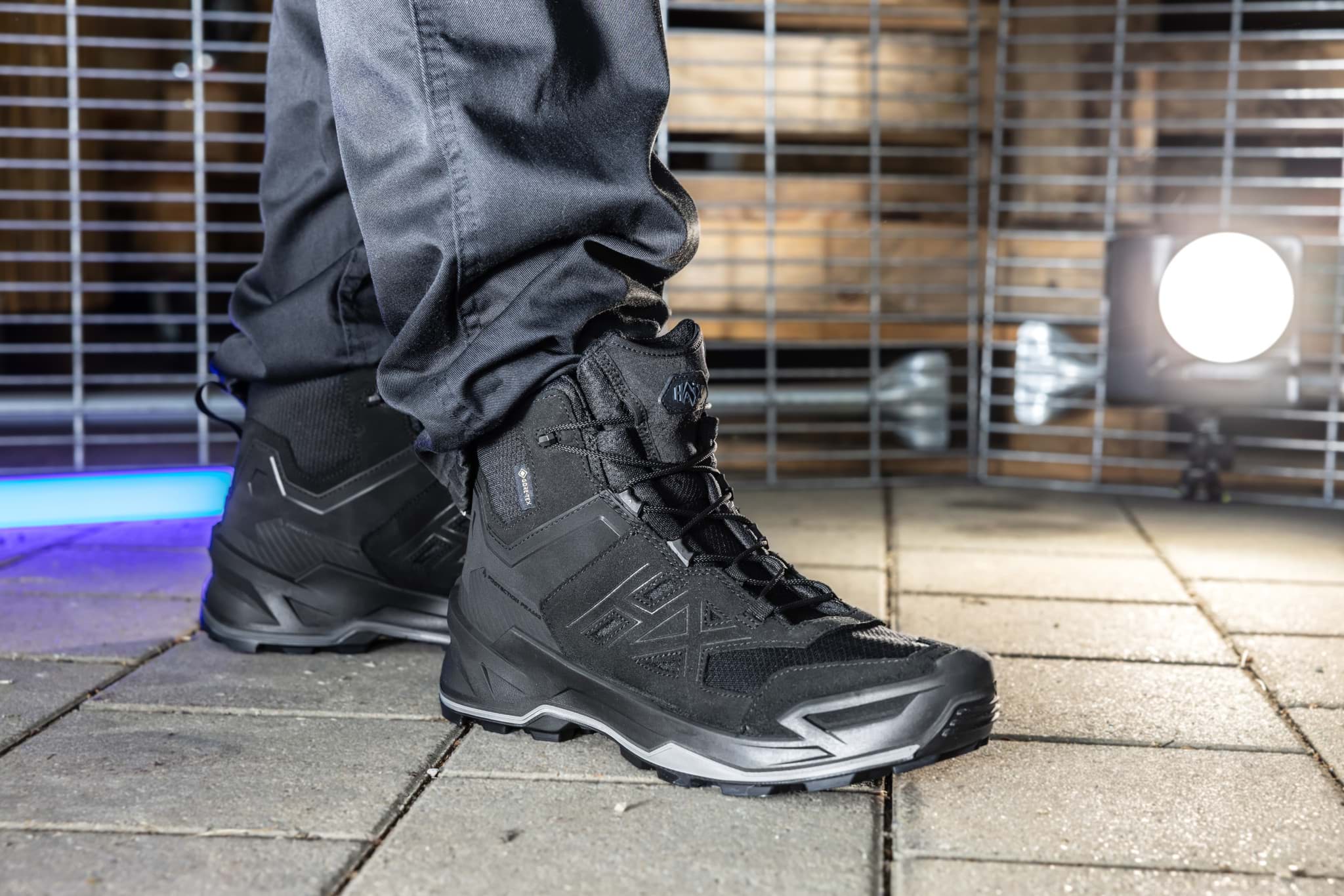 HAIX BLACK EAGLE EVO Athletic V GTX mid black im Einsatz