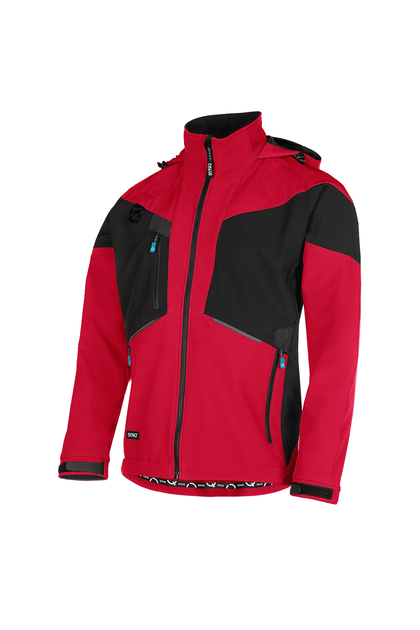 SYNQ Stunter Rot Schwarz Seitenansicht links