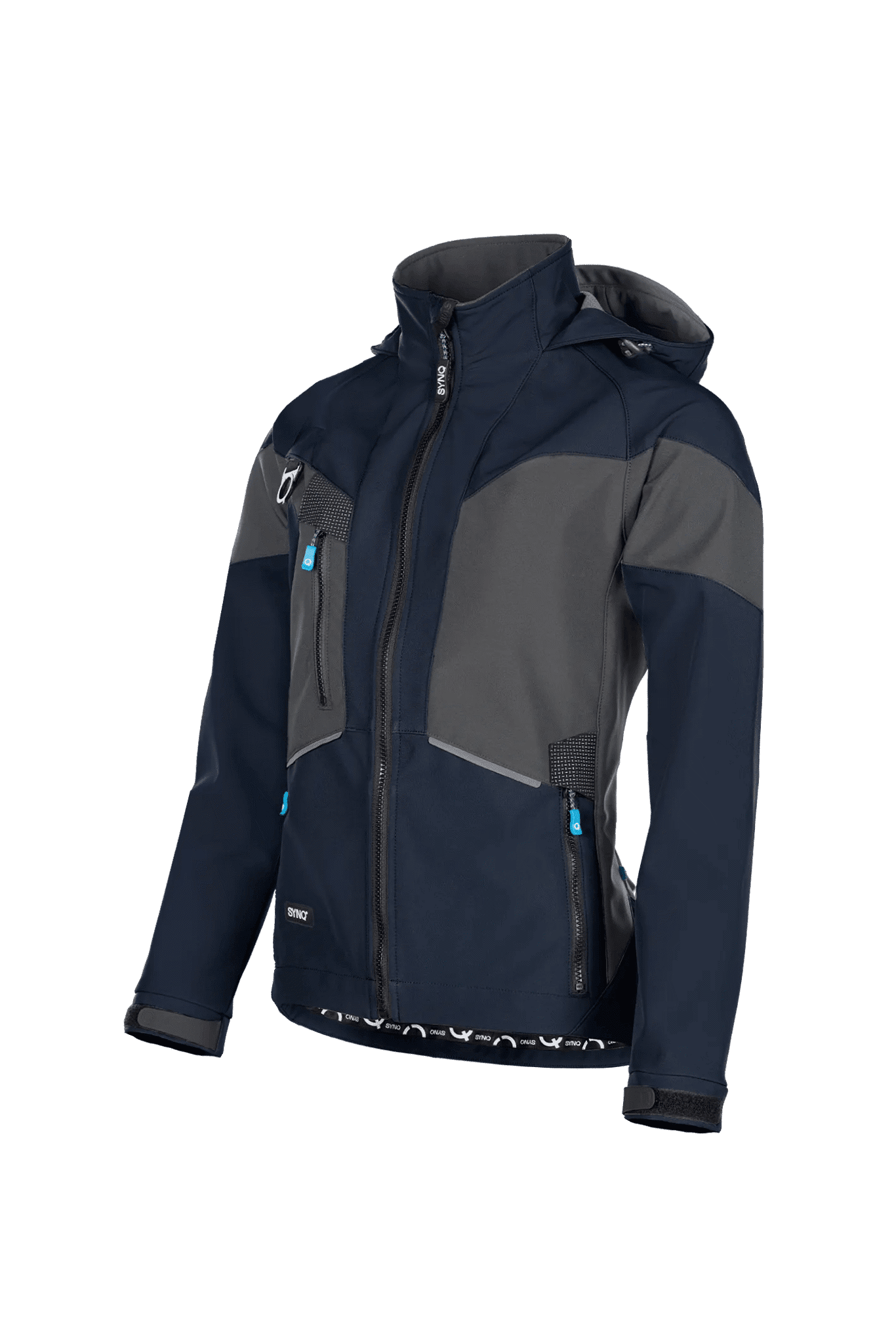 SYNQ Stunter Women Marineblau Anthrazitgrau Seitenansicht links