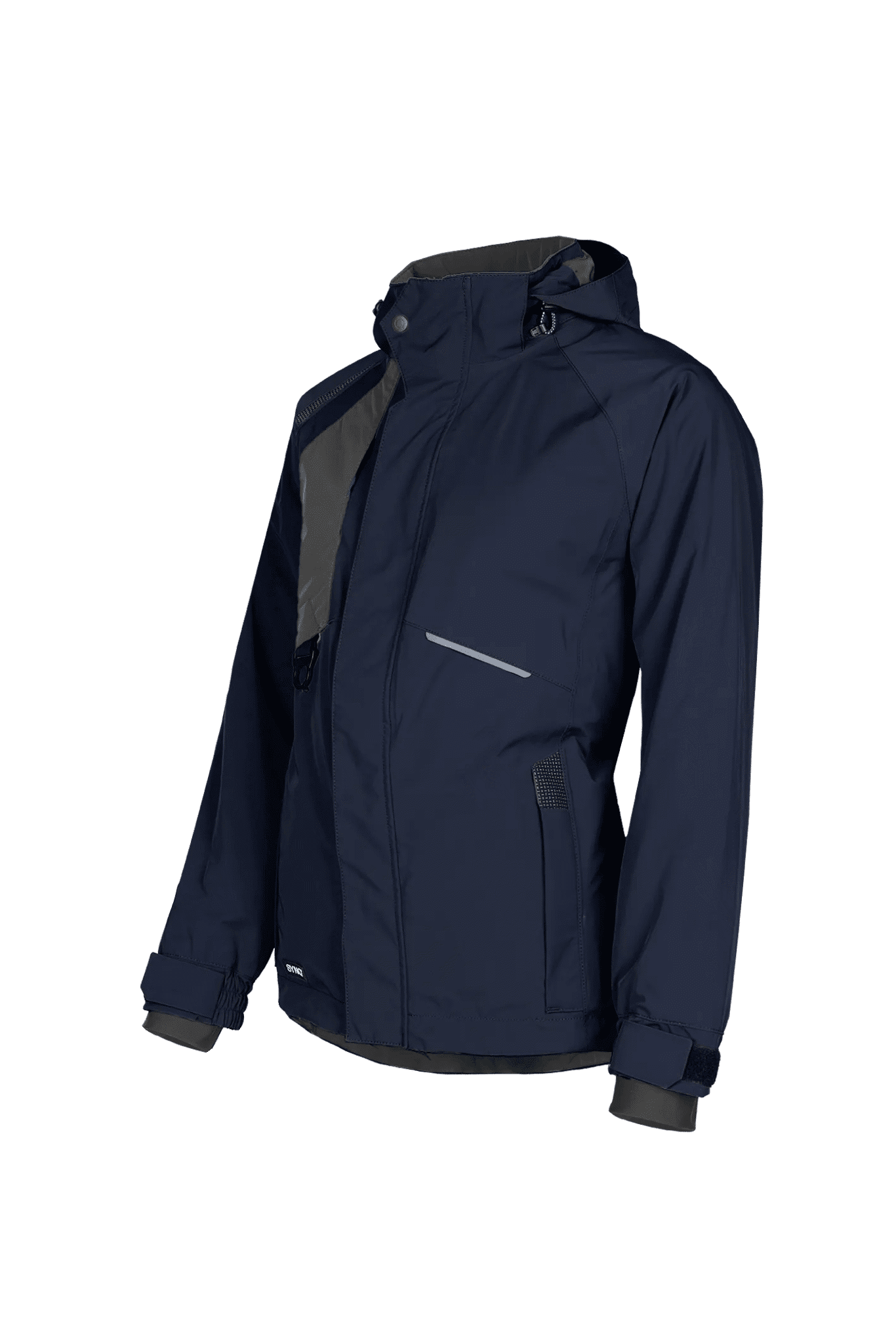 SYNQ Qold Women Marineblau Anthrazitgrau Seitenansicht links