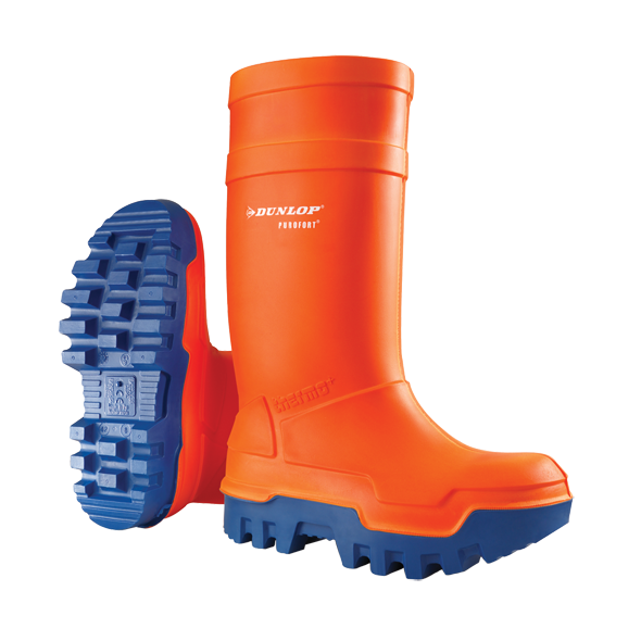 dunlop e902033 purofort explorer thermo  full safety boots with vibram sole