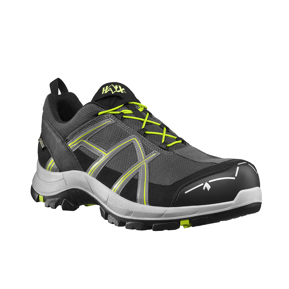 Bild von HAIX®Black Eagle Safety 40.1 low/stone-citrus 610042, Herren Sicherheitshalbschuh S3 ESD mit GORE-TEX® Ausstattung
