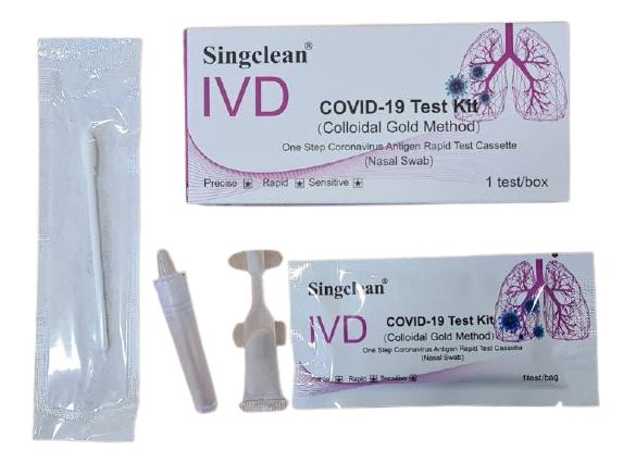Bild von SINGCLEAN Covid 19 Test Kit Corona Schnelltest Antigen 